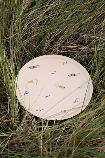 Taca Swimmers Ø38 cm - Beżowy - Fine Little Day