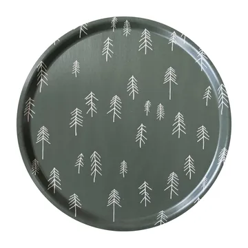 Taca Tall Ø38 cm - Zielony-nude - Fine Little Day