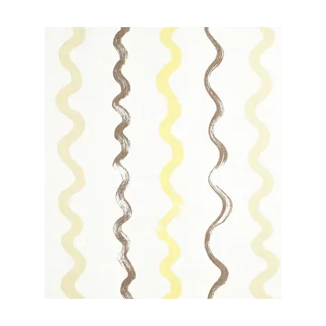 Tkanina w paski - White-yellow - Fine Little Day