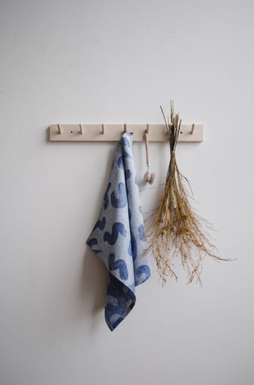 Udon ręcznik kuchenny 58x58 cm - Niebiesko-biały - Fine Little Day
