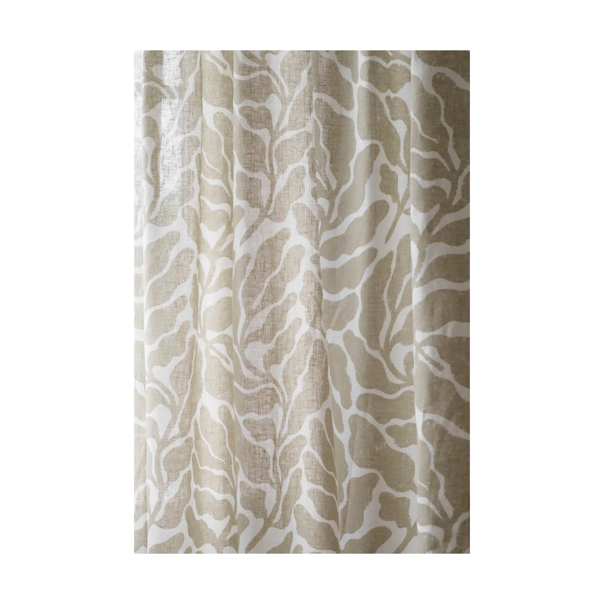 Zasłona Leaves 147x250 cm, Sand Fine Little Day