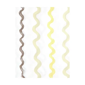 Zasłona w paski 147x250 cm - White - Fine Little Day