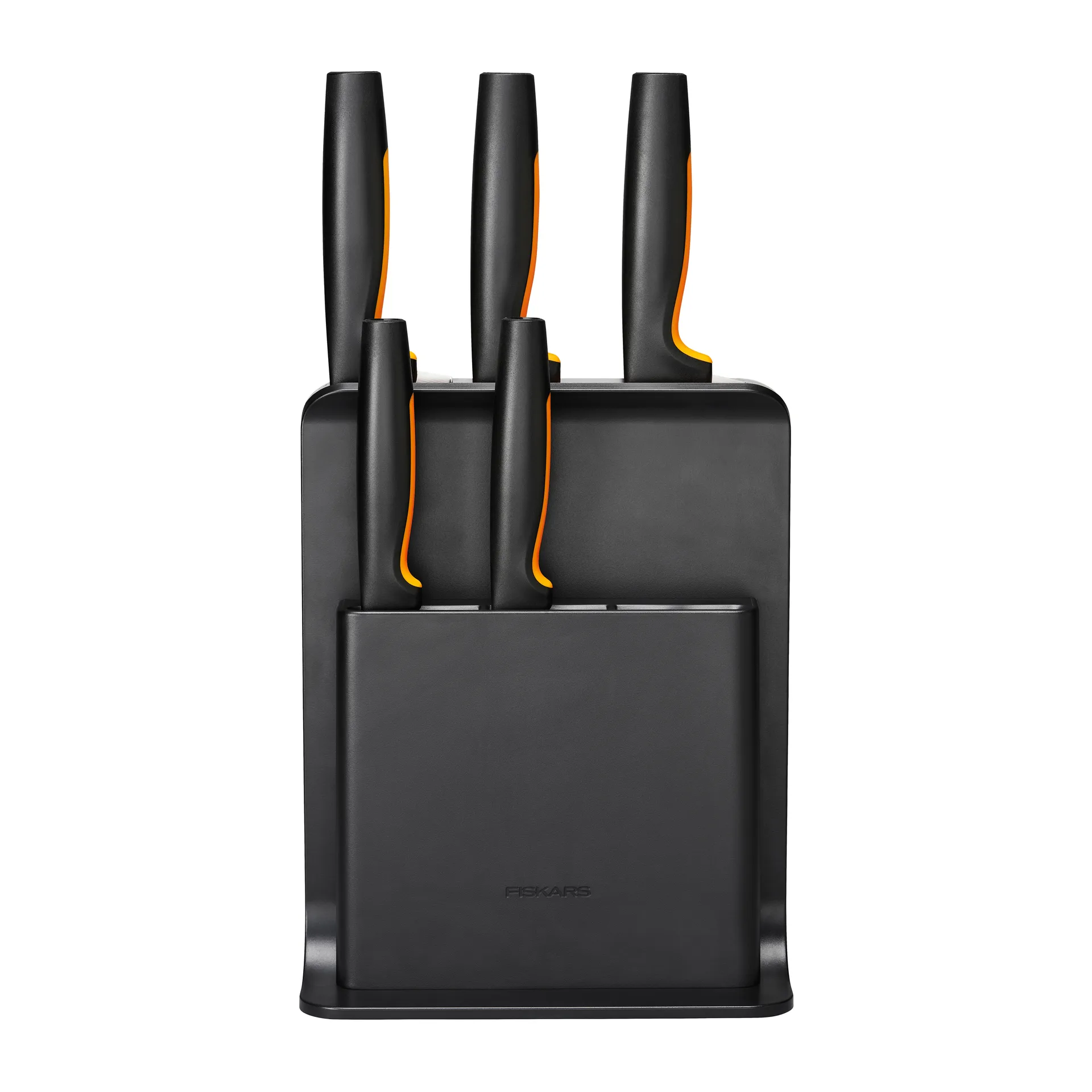 Blok na noże z tworzywa sztucznego Functional Form z 5 nożami, 6 części Fiskars