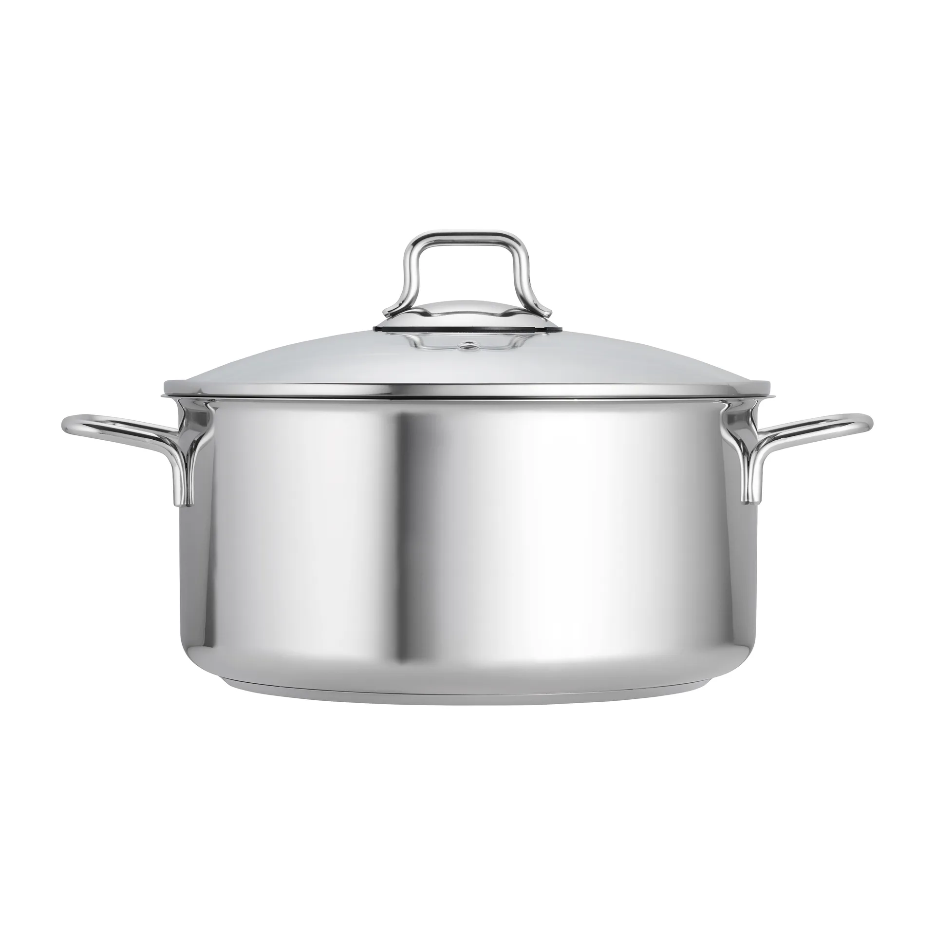 Fiskars zestaw garnków i patelnia ze szklaną pokrywą 3 części, Stal nierdzewna Fiskars