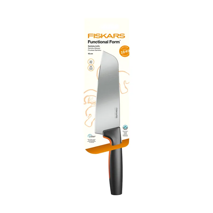 Functional Form nóż santoku - Stal nierdzewna - Fiskars