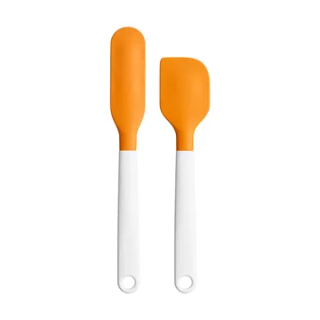 Functional Form szpatuła i mała szpatułka silikonowa - Plastik-silikon, 2-częściowy - Fiskars