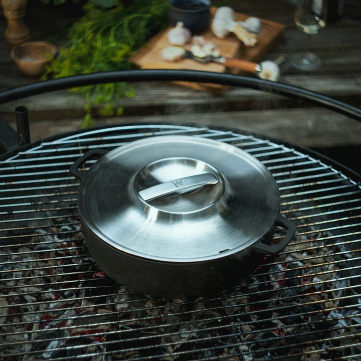 Garnek Norden Grill Chef żeliwo-stal nierdzewna, Ø30 cm Fiskars