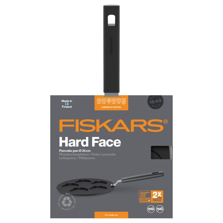 Hard Face patelnia do placków, 24 cm Fiskars
