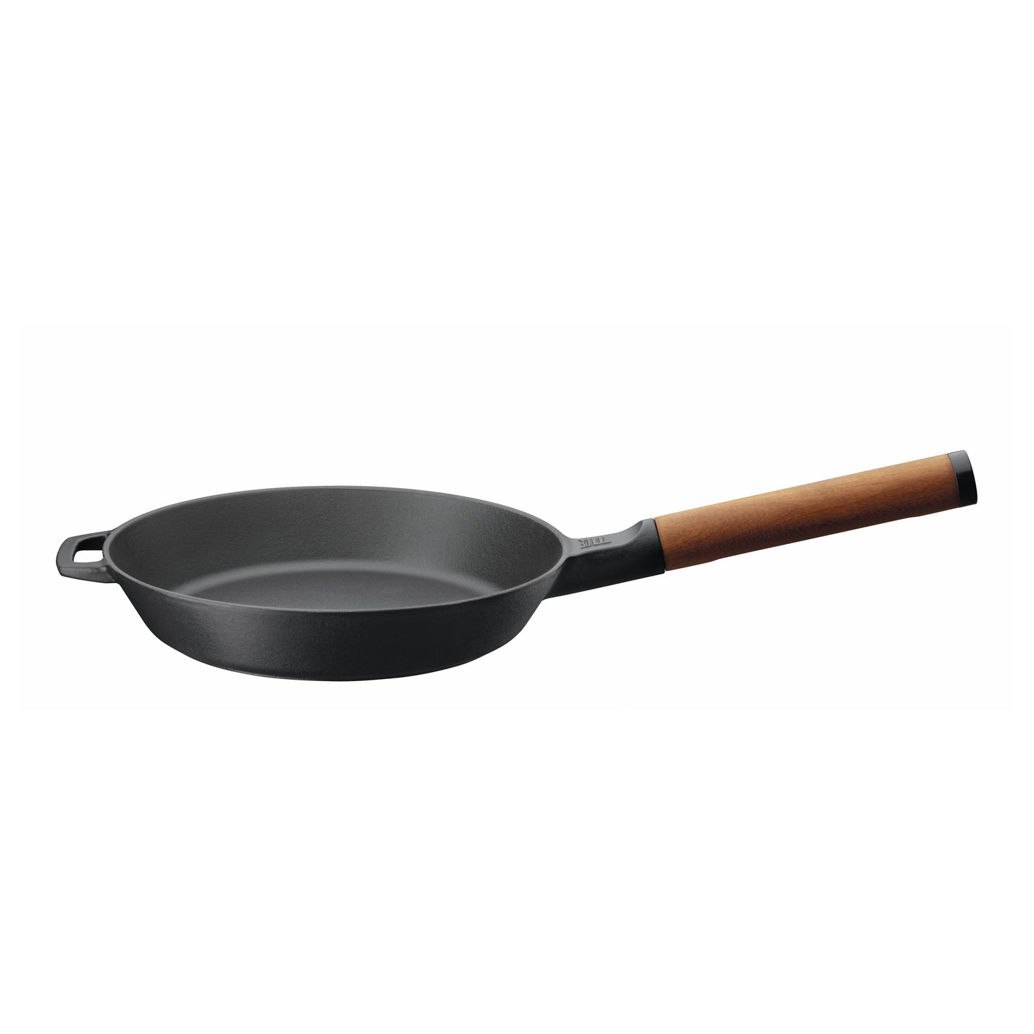 Fiskars Norden patelnia żeliwna 24 cm | Skandynawski Design | Patelnie do smażenia | Czarny