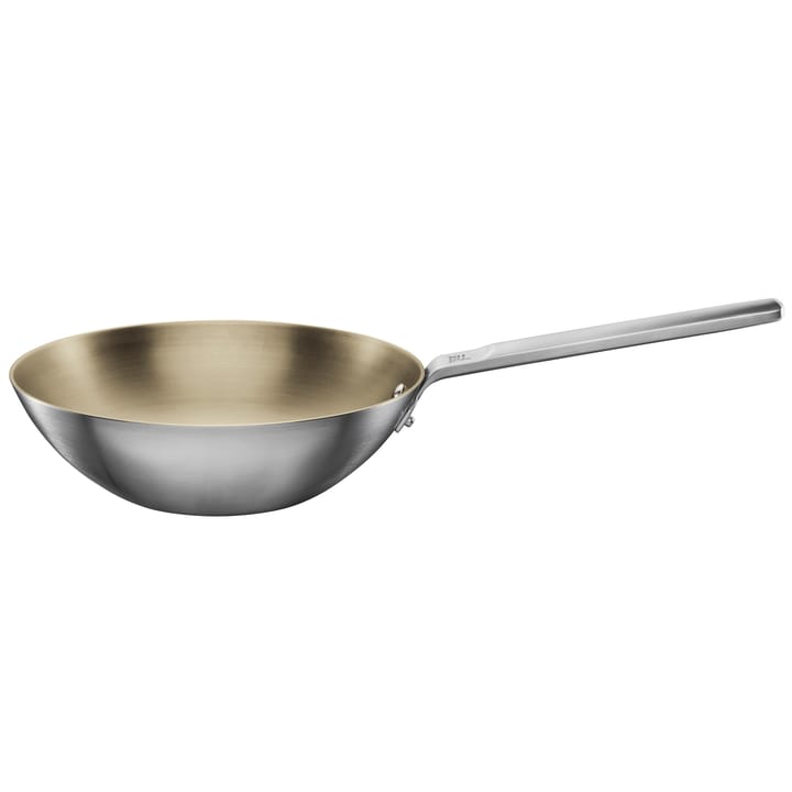 Norden wok patelnia stal nierdzewna, 28 cm Fiskars