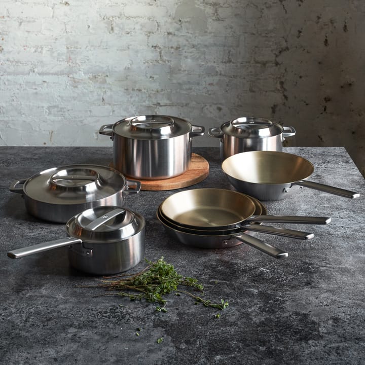 Norden wok patelnia stal nierdzewna, 28 cm Fiskars