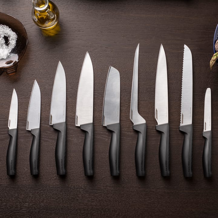 Nóż do chleba Hard Edge 22 cm, Stal nierdzewna Fiskars