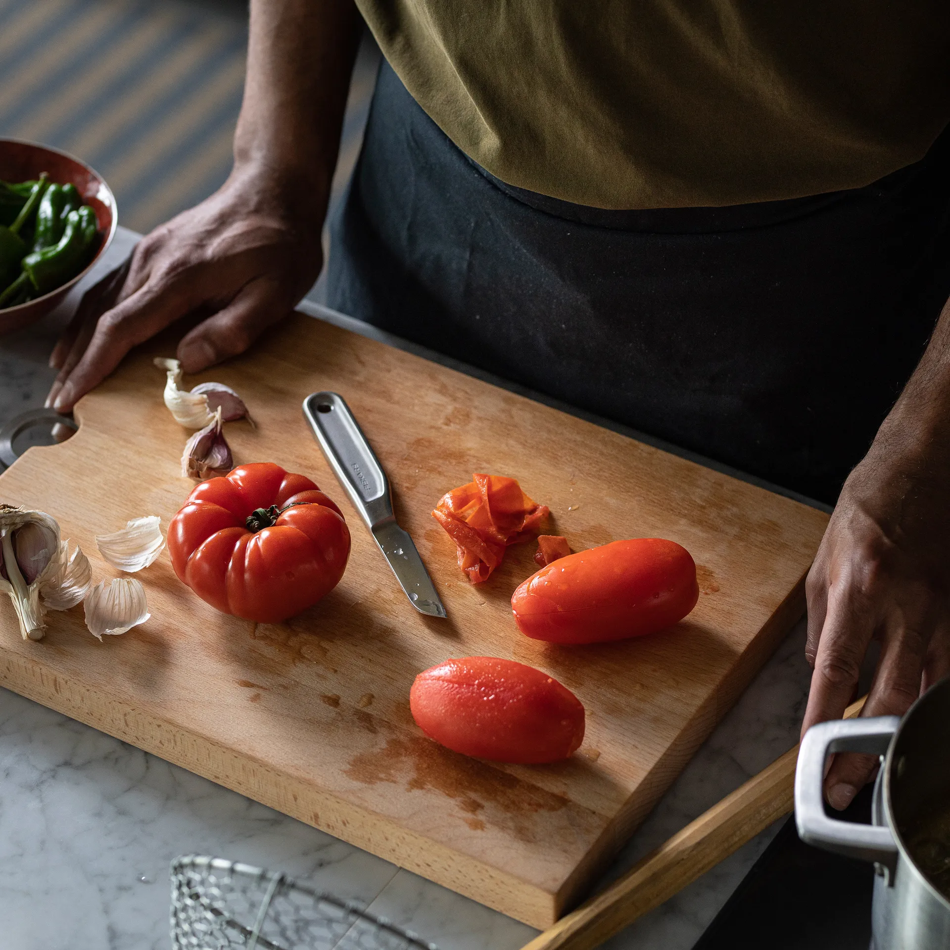 Nóż do obierania All Steel, 7 cm Fiskars