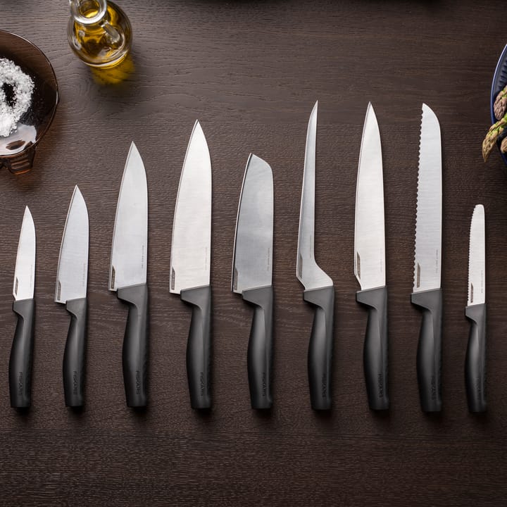 Nóż do pomidorów Hard Edge 11 cm, Stal nierdzewna Fiskars