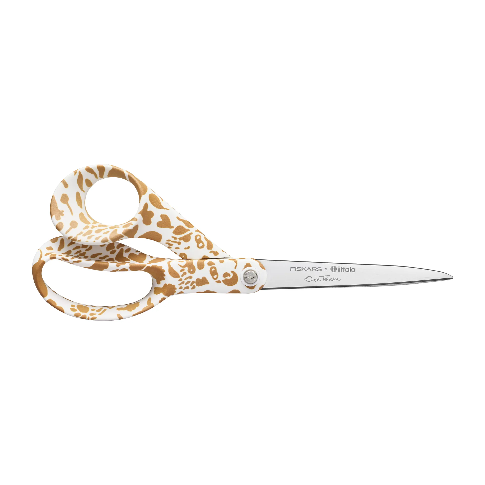 Nożyczki uniwersalne Fiskars x Iittala 21 cm, Cheetah Brąz Fiskars