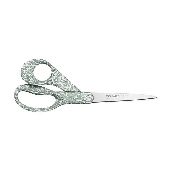 Nożyczki uniwersalne Fiskars x Rörstrand - Ostindia Floris zielony, 21 cm - Fiskars