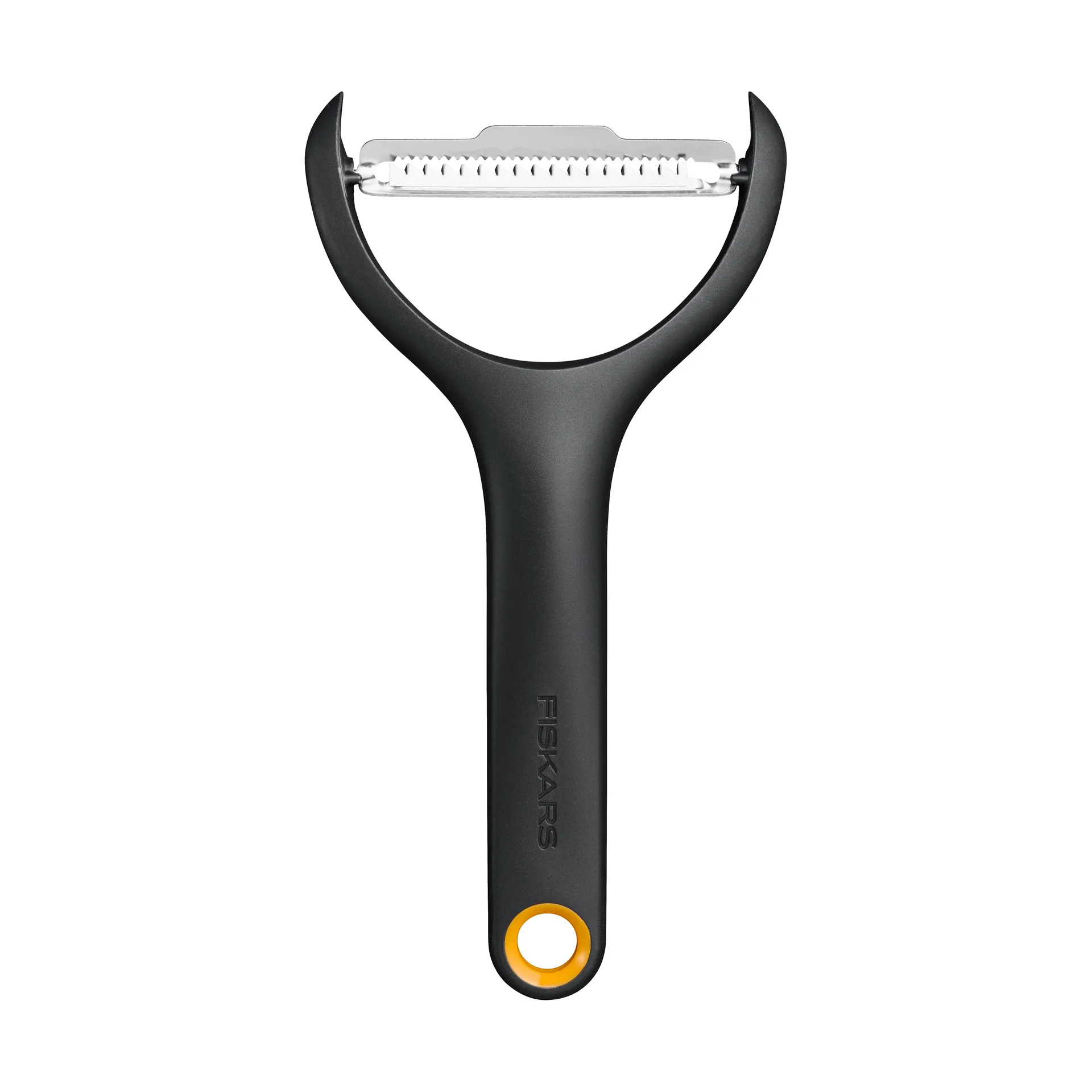 Obieraczka Functional Form, Czarny, obierak julienne, w kształcie litery Y Fiskars