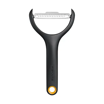 Obieraczka Functional Form - Czarny, obierak julienne, w kształcie litery Y - Fiskars