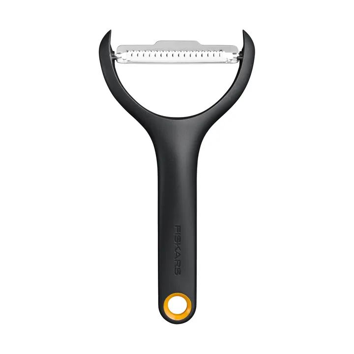 Obieraczka Functional Form - Czarny, obierak julienne, w kształcie litery Y - Fiskars