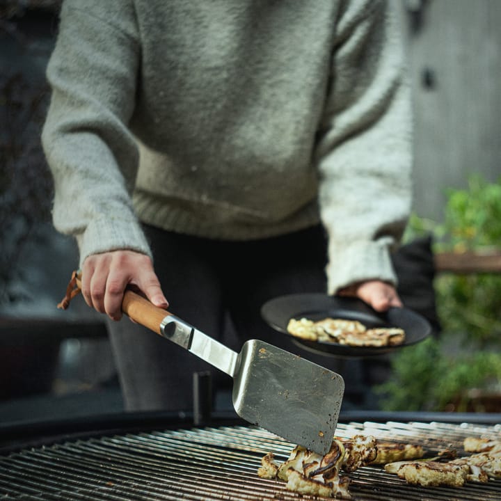 Łopatka do grilla Norden - Stal nierdzewna-brzoza - Fiskars