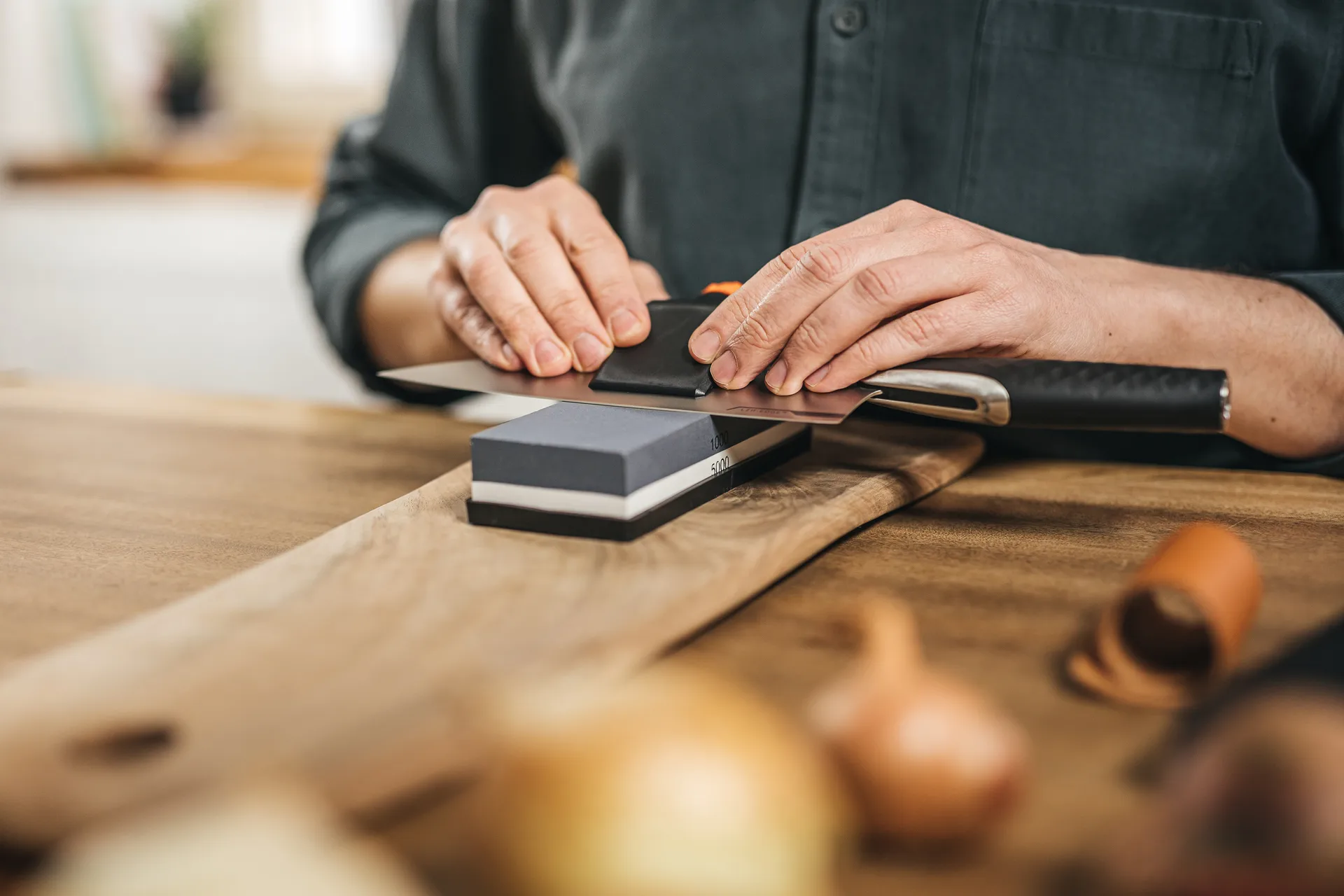 Osełka do ostrzenia noży Fiskars, Czarno-pomarańczowy Fiskars