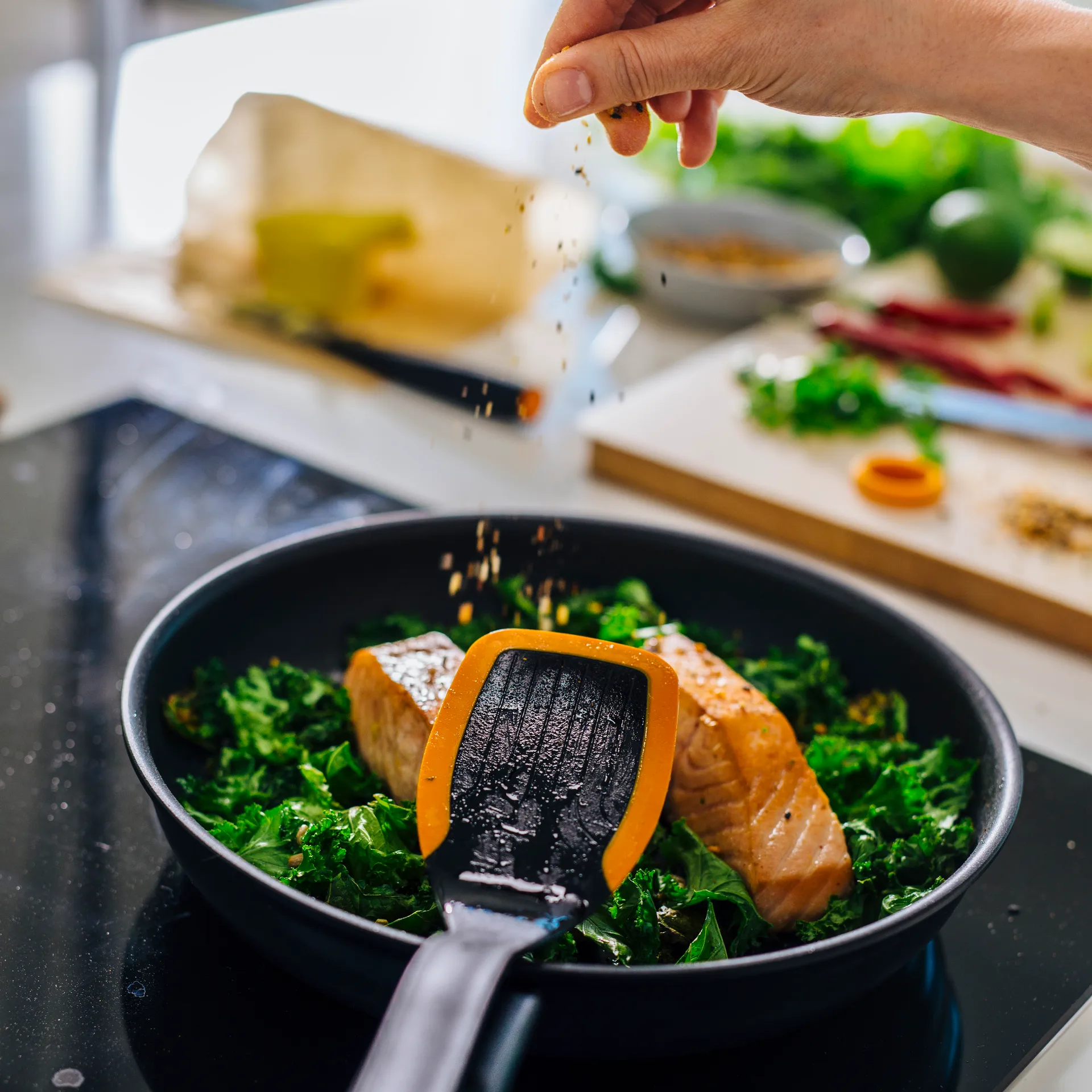 Szpatułka Functional Form 29 cm, Czarny Fiskars