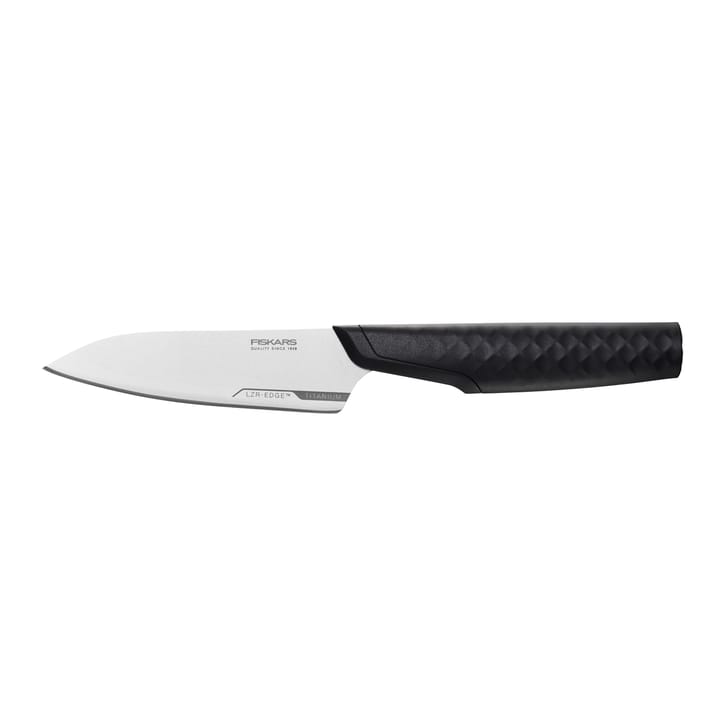 Tytanowy nóż do warzyw 10 cm, Czarny Fiskars