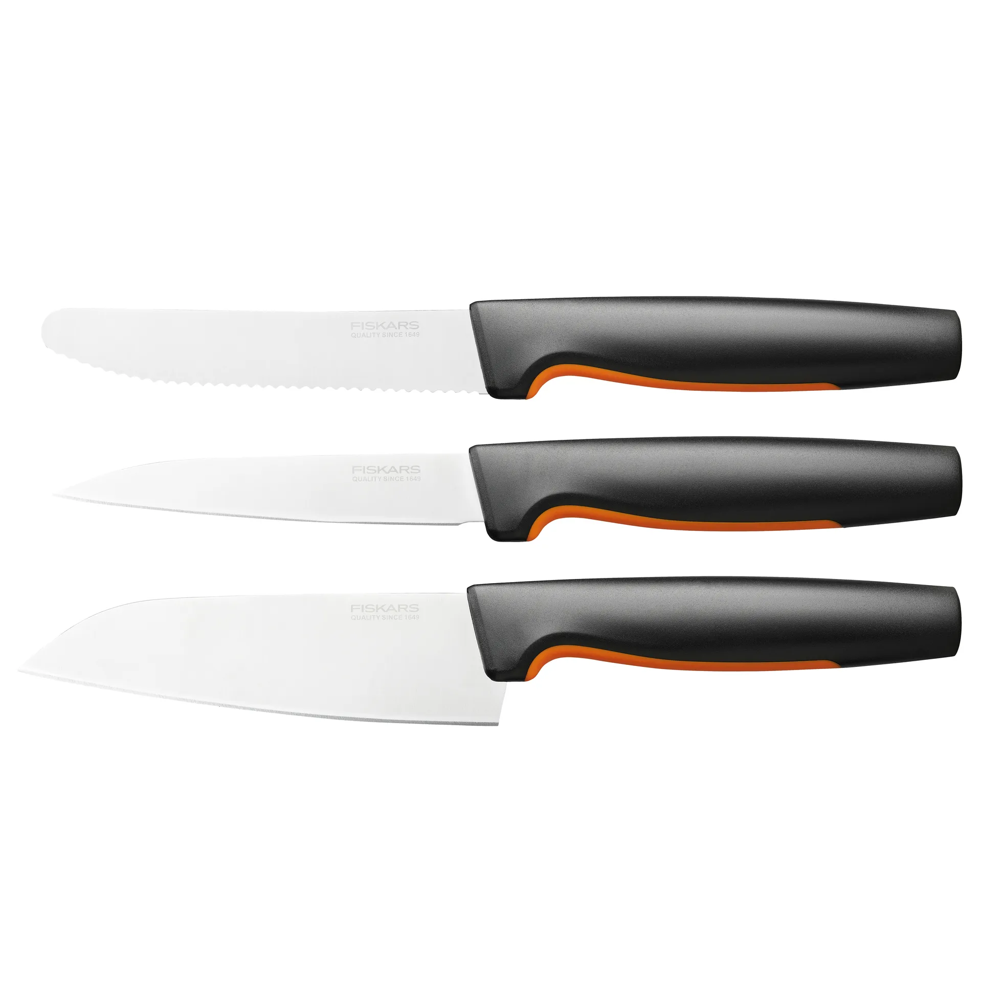 Ulubiony zestaw noży Functional Form, 3 elementy Fiskars