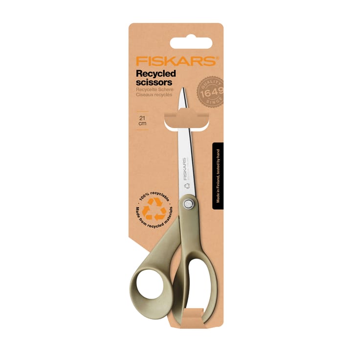 Uniwersalne nożyczki z materiału z recyklingu, 21 cm Fiskars