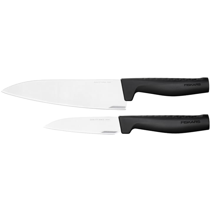 Zestaw noży Hard Edge nóż szefa kuchni i nóż do warzyw - 2 części - Fiskars
