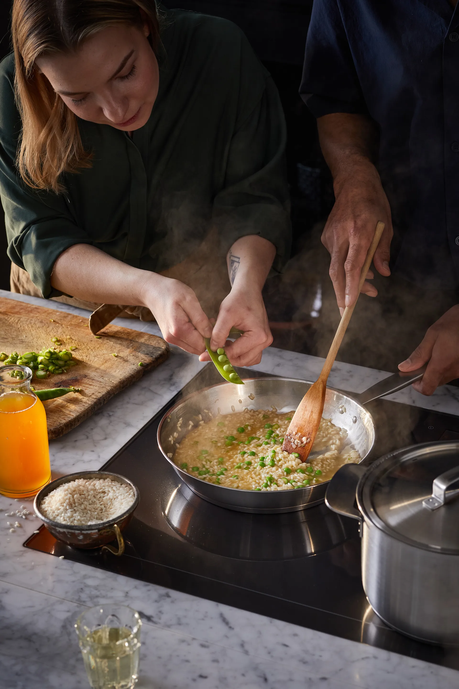 Zestaw patelni All Steel Pure, 2 części Fiskars