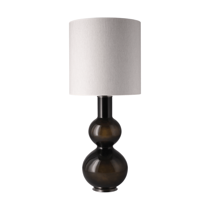 Lampa stołowa Augusta czarna podstawa, Babel Beige M Flavia Lamps