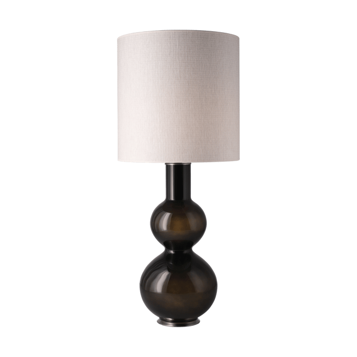 Lampa stołowa Augusta czarna podstawa, Babel Beige M Flavia Lamps