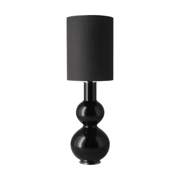Lampa stołowa Augusta czarna podstawa - Lino Negro L - Flavia Lamps