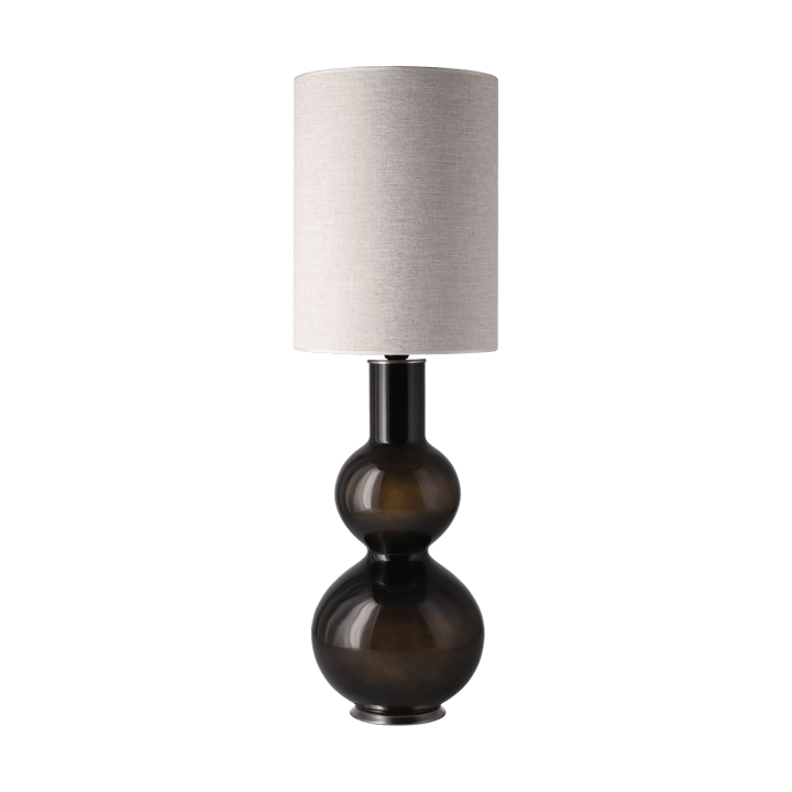 Lampa stołowa Augusta czarna podstawa, London Beige L Flavia Lamps