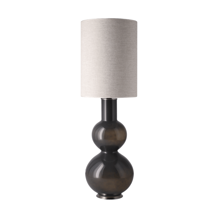 Lampa stołowa Augusta szara podstawa, London Beige L Flavia Lamps