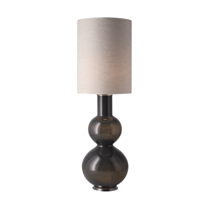 Lampa stołowa Augusta szara podstawa, London Beige L Flavia Lamps
