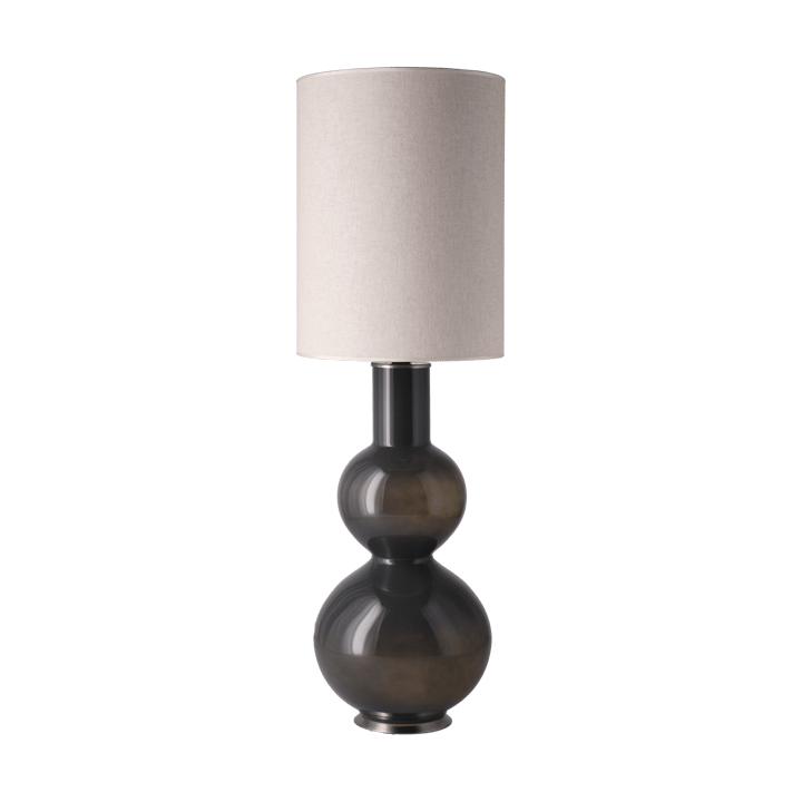 Lampa stołowa Augusta szara podstawa, Milano Tostado L Flavia Lamps