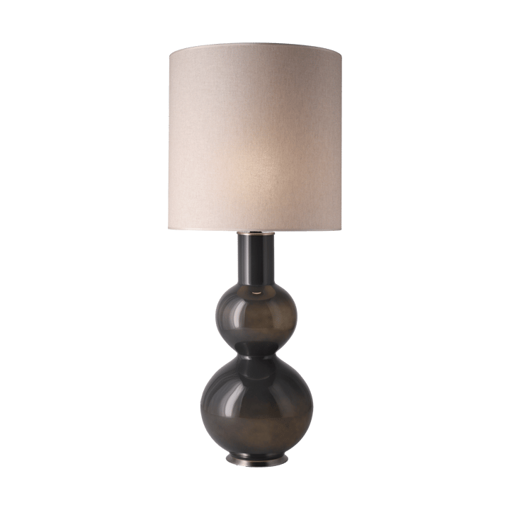 Lampa stołowa Augusta szara podstawa, Milano Tostado M Flavia Lamps
