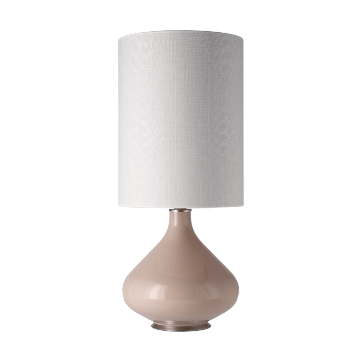 Lampa stołowa Flavia, beżowa podstawa - Babel Beige L - Flavia Lamps
