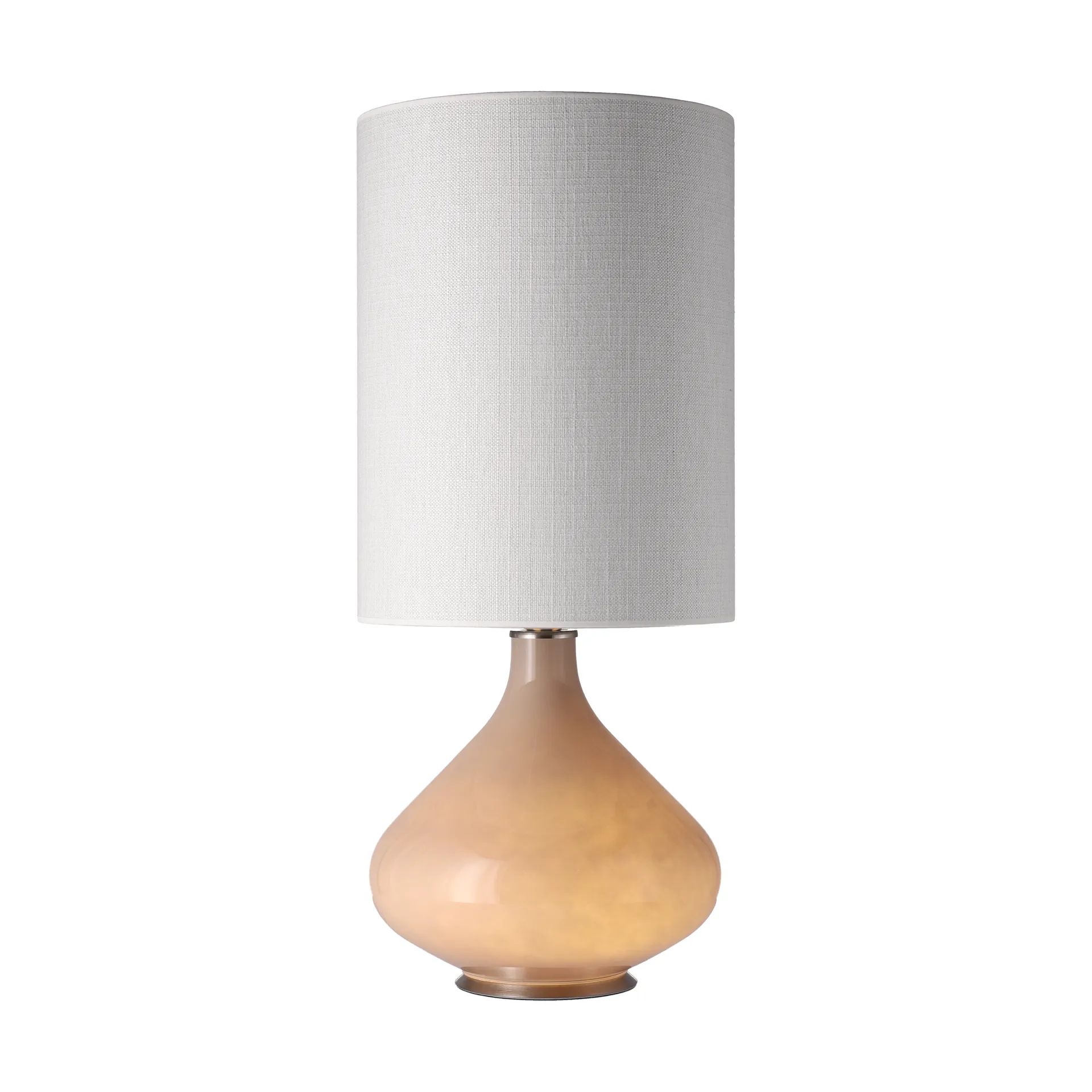 Lampa stołowa Flavia, beżowa podstawa, Babel Beige L Flavia Lamps
