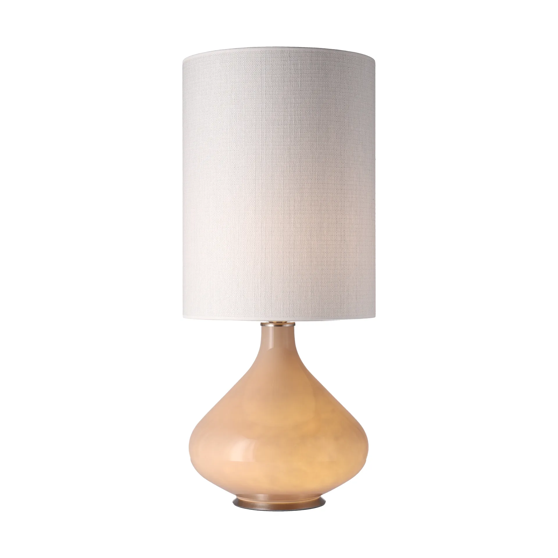 Lampa stołowa Flavia, beżowa podstawa, Babel Beige L Flavia Lamps