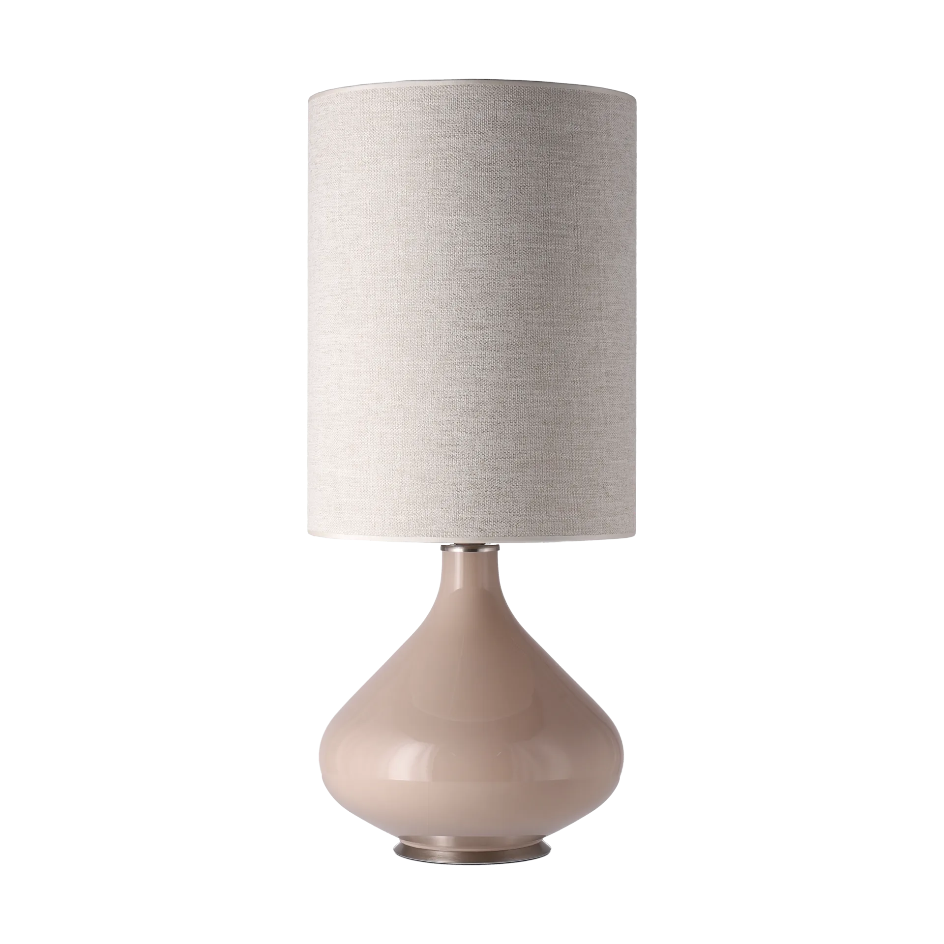 Lampa stołowa Flavia, beżowa podstawa, London Beige L Flavia Lamps