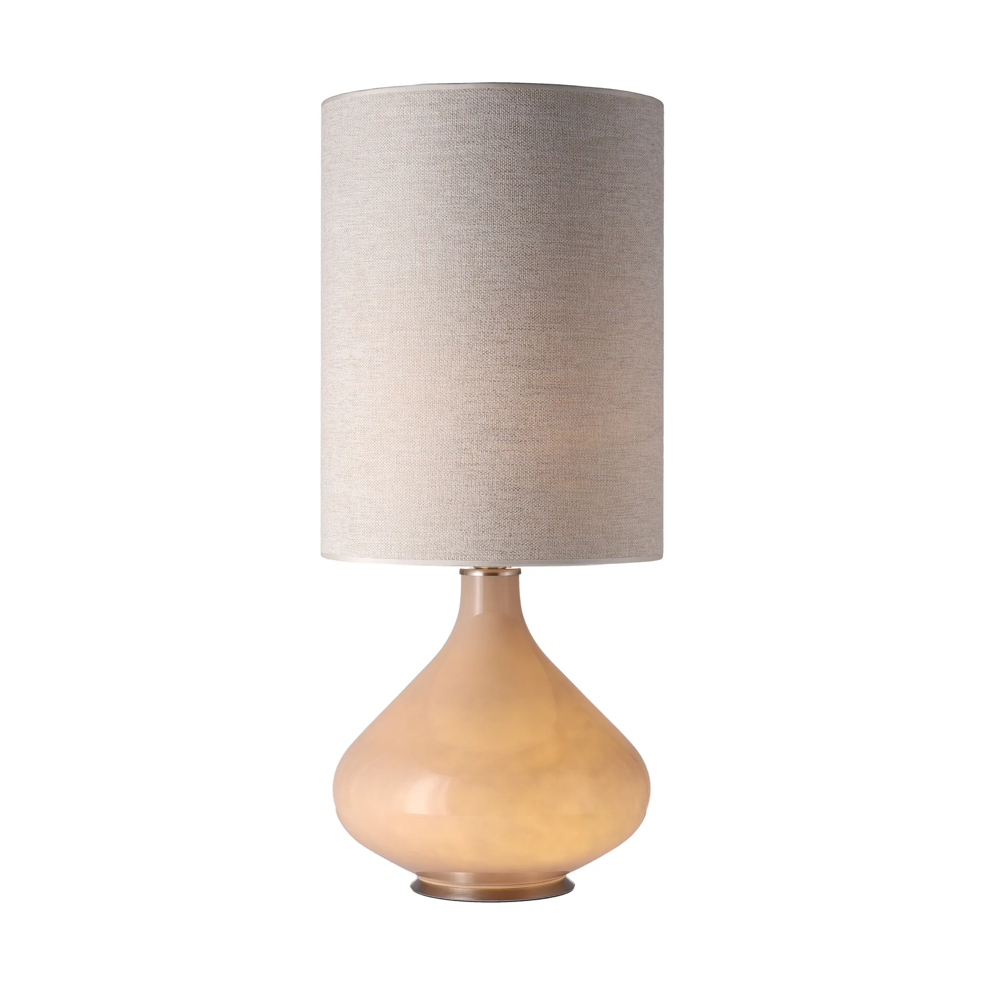 Lampa stołowa Flavia, beżowa podstawa, London Beige L Flavia Lamps