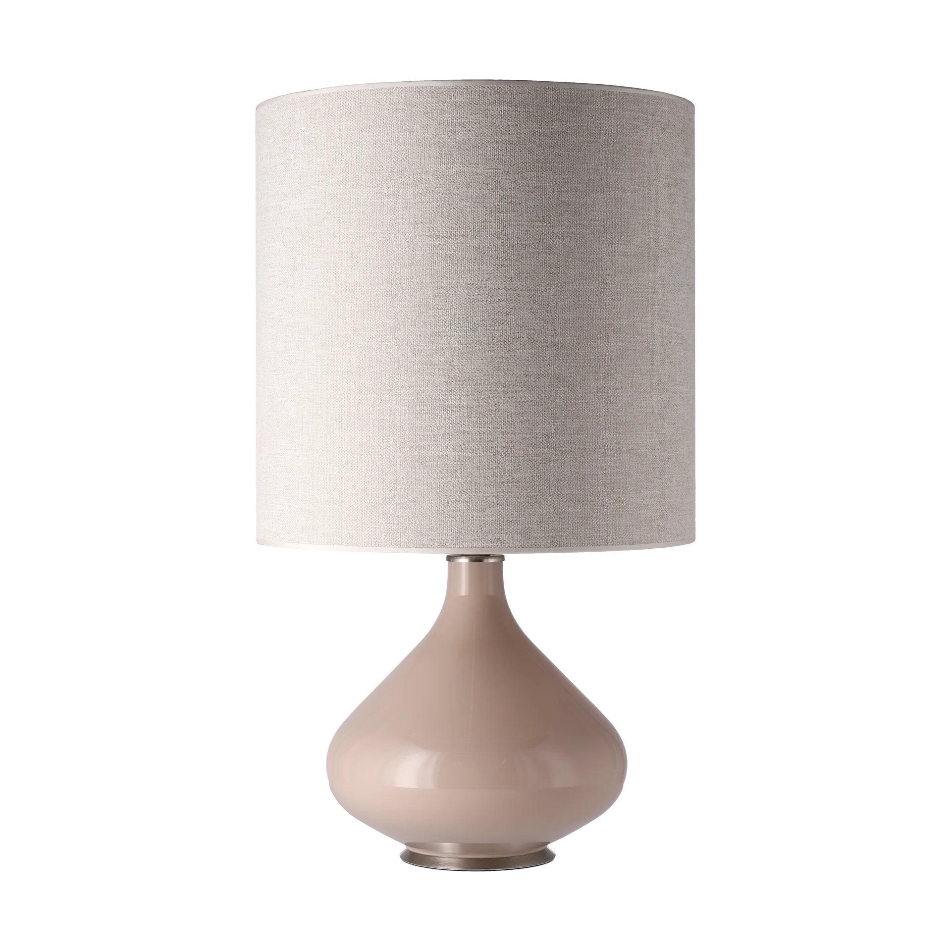 Lampa stołowa Flavia, beżowa podstawa, London Beige M Flavia Lamps