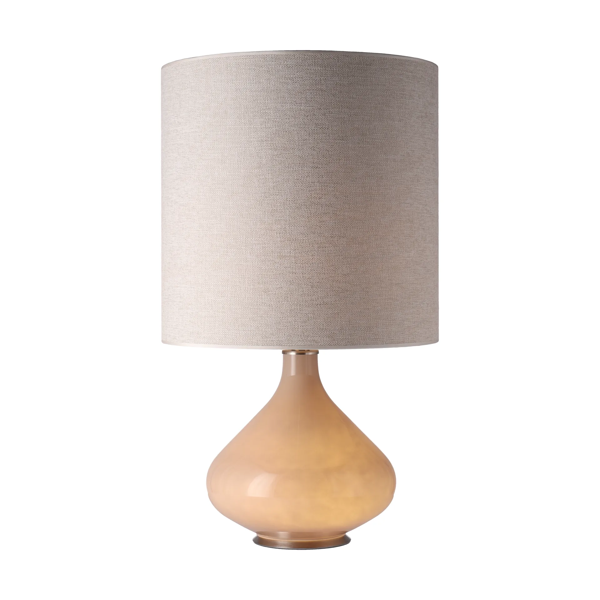 Lampa stołowa Flavia, beżowa podstawa, London Beige M Flavia Lamps