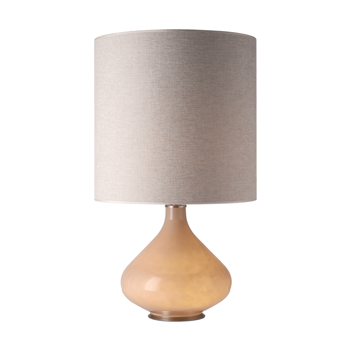 Lampa stołowa Flavia, beżowa podstawa, London Beige M Flavia Lamps