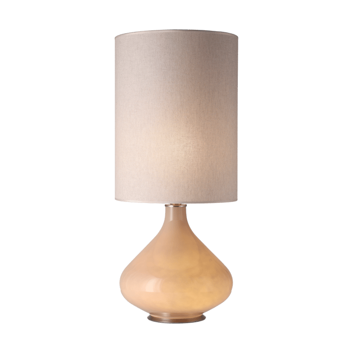 Lampa stołowa Flavia, beżowa podstawa, Milano Tostado L Flavia Lamps