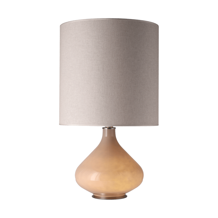 Lampa stołowa Flavia, beżowa podstawa, Milano Tostado M Flavia Lamps