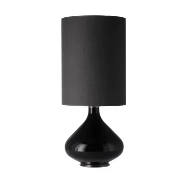 Lampa stołowa Flavia, czarna podstawa - Lino Negro L - Flavia Lamps